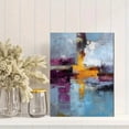 thumbnail image 2 of Abstract Textured Geometric Canvas Art for Living Room Bedroom Office Hotel Hallway Chic Home Decor, 2 of 8