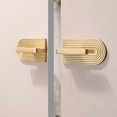 thumbnail image 4 of Gold Cabinet Handles and Knobs Bedroom Wardrobe Pulls Simple Zinc Alloy Furniture Hardware Kitchen Accessories 16/32mm, 4 of 7