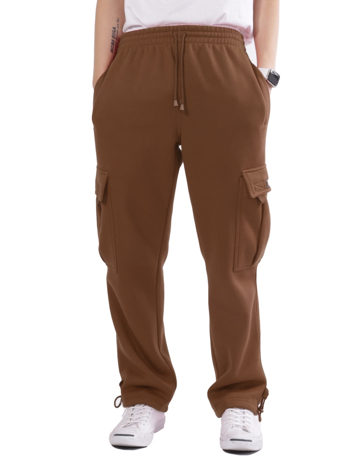 Brown cheap sweatpants walmart