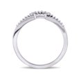 thumbnail image 4 of Everly Women's Diamond 14k White Gold Wedding Ring, 4 of 7