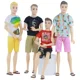 thumbnail image 5 of Conjunto de muñecas Bjd Ken con ropa, traje de novio, casa de juegos para niña, accesorios de juguetes, 30cm, 1/6, 5 of 5
