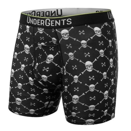 

UnderGents 6 Men s Boxer Brief (With Horizontal Fly Front): Ultra-Soft Cooling Comfort Underneath