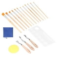 thumbnail image 4 of Brush Set, Convenient Oil Paint Brush Set Portable Non-  For Friends For Artists For Children For Beginners, 4 of 8