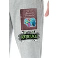 thumbnail image 3 of Beetlejuice Men's Handbook For The Recently Deceased Loungewear Pajama Pants, 3 of 5