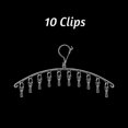 thumbnail image 1 of Percha de secado de ropa de acero inoxidable, 20 clavijas, perchero para ropa a prueba de viento, 20 Clips, colgador de calcetín, colgador de ropa interior, soporte para calcetines Tan Jianjun unisex, 1 of 2