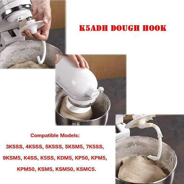KitchenAid® K5ADH Dough Hook Attachment For 5-qt. Stand Mixers