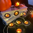 thumbnail image 4 of Vrorvz Halloween LED Halloween String Lights Pumpkins Bats Ghosts Battery Operated Versatile Outdoor Indoor Decoration Long Lasting LED Bulbs Low Power Safe Material Easy Setup, 4 of 6
