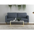 thumbnail image 3 of Safdie & Co. 44"L Coffee Table Marble Gold Metal, 3 of 4