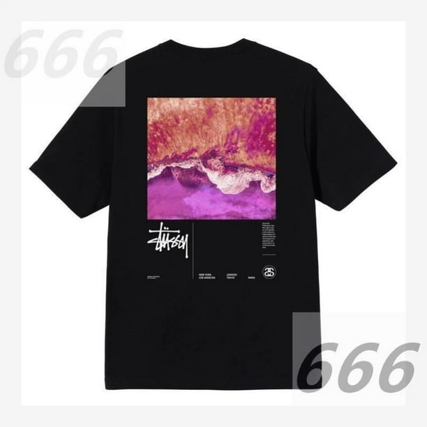 Camisetas Stussy de manga corta para hombre y mujer, marca de moda de verano Camisetas Stussy de calle holgadas y versátiles de puro algodón para parejas, tendencia7