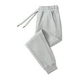 thumbnail image 1 of WILLBEST Pantalones Casuales para Mujer, de Cintura Alta, Lisos, con Cordones, para el Trabajo, con Bolsillo y Pierna Recta, para Uso Diario y Diario. Mediana, 1 of 7