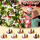 thumbnail image 1 of Fiudx Letrero de Bienvenida Decorativo de Pvc para Colgar En La Pared, Pequeño Círculo, Diseño Impreso Por Sublimación, Ideal para Árbol de Navidad, Puerta o Mochila Escolar, Regalo Coleccionable, 8, 1 of 3