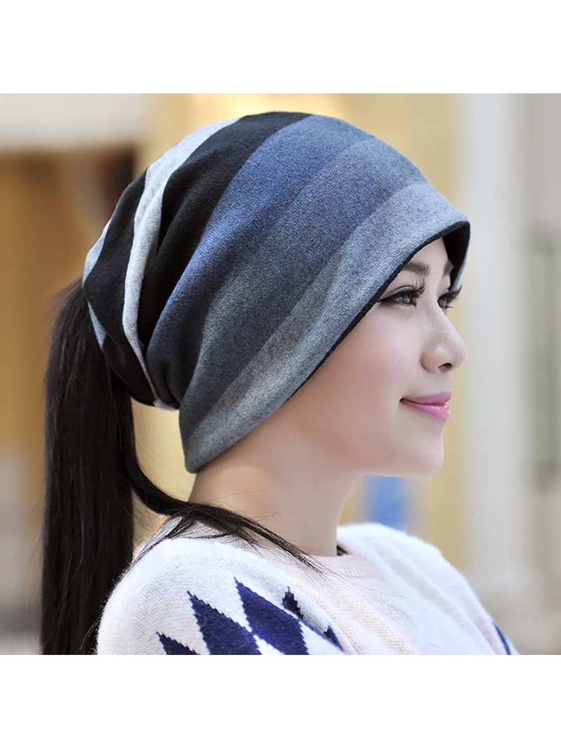 Zhengup Womens Chemo Headwear Hats Cotton Slouchy Beanie Cap  display picture 1