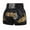 Black 2XL, variant on Boxing Shorts Anti-friction High Elasticity Breathable Muay Thai Cord Design Kickboxing Shorts for Men
