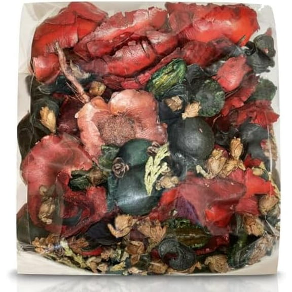 Winter Potpourri Bag with Pine Scent – Evergreen Fragrance for Bowl and Vase Fillers, Home Decoration for Christmas Holiday and Xmas Balsam Fir Tree Smell