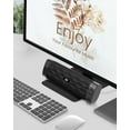 thumbnail image 2 of Computer Speakers, USB PC Speaker with 8W Powerful Stereo Sound USB Powered Mini Portable Computer Soundbar with Volume Control, Plug & Use Gaming Speaker for Office Desktop PC Laptop, 2 of 8