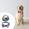 thumbnail image 7 of Pet Sun Hat Bow Collar Holiday Dress Up Cute Cat Dog Headwear Independence Day Accessories Pet Supplies Party Supplier for Puppy Kitten, 7 of 7