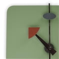 thumbnail image 2 of Manchester Modern Design Square Silent Non-Ticking Wall Clock - Mint, 2 of 5