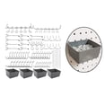 thumbnail image 3 of Ganchos Para Tablero Perforado Con Compartimientos Para Tablero Perforado Accesorios Para Tablero Perforado Utilidad Para Cobertizo De Herramientas Sunnimix Ganchos para tablero perforado, 3 of 8