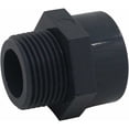 thumbnail image 3 of Extremo roscado macho de PVC 20 25 32 40 mm Extremo roscado para piscina Conexión mixta de PVC Manguito roscado de PVC (Diámetro interior 32 mm - Rosca de 1") R6UJFOOJK3Y, 3 of 5