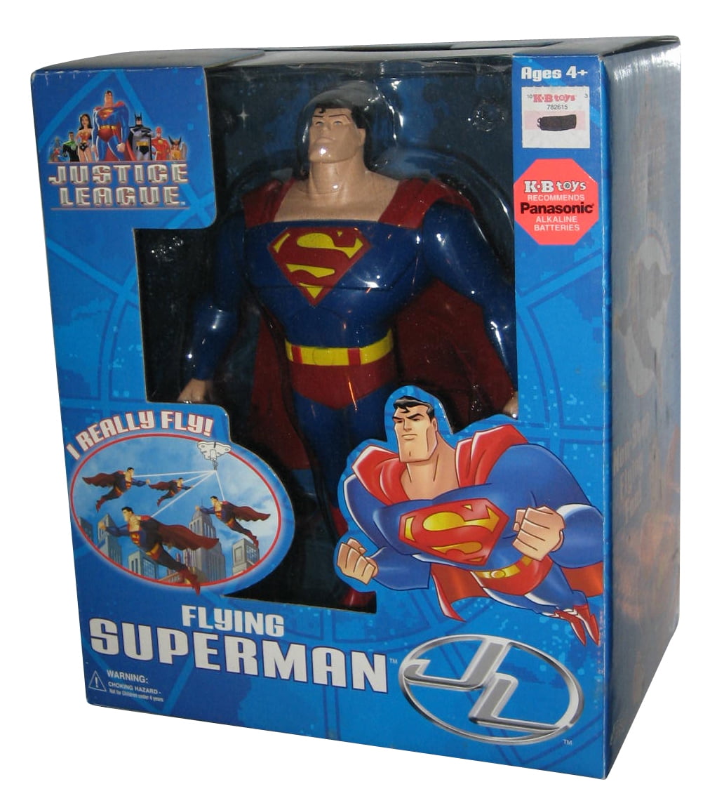 DC Comics Justice League Real Action Flying Superman Fusion Toys Figure ...