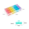 thumbnail image 3 of Estuche para medicamentos Estuche para medicamentos Organizador de pastillas Estuche para pastillas Meterk Pastillero, 3 of 7