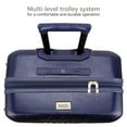 thumbnail image 2 of BADGLEY MISCHKA Diamond Expandable Carry-on Suitcase (Navy), 2 of 5