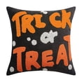 thumbnail image 1 of Decoración De Halloween Decoraciones De Halloween Fundas De Almohada Bordadas De Halloween para El Hogar Sala De Estar Sofá Decoración De Ambiente Festivo Fundas De Cojine(Buy 2 Save 10%), 1 of 6