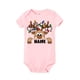 thumbnail image 4 of Mono de bebé con estampado de ciervo personalizado para niño y niña, mono de manga corta para bebé con nombre personalizado para Navidad, ropa para recién nacidos para el día de Navidad, 4 of 5