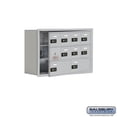 thumbnail image 1 of SalsburyIndustries 19138-10ARC Cell Phone Storage Locker With Front Access Panel - 3 Door High Unit, Aluminum, 1 of 1