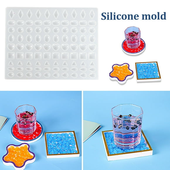 Felwors Handmade DIY Epoxy Resin Mold Multi-graphic Resin Jewelry Silicone Mold