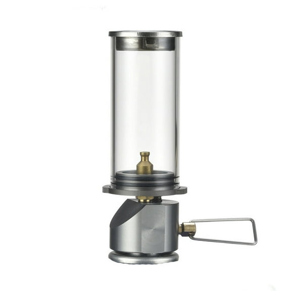 BRS-55 Wickless Candle Lamp Mini Portable Outdoor Gas Lamp Night Lights Camping Gas Lantern