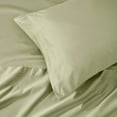 thumbnail image 5 of Superior Egyptian Cotton Deep Pocket 1000 TC Sheet Set, Olympic Queen, Sage, 5 of 12