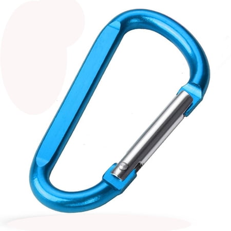 Clearance! Lajdalh Suction Cup Hooks Suction Towel Hook Carabiner 8Cm Aluminum D Shaped Carabiner Large Aluminum Alloy External Hook Backpack Buckle Quick Draw Buckle Connection Ring
