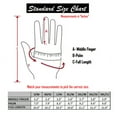 thumbnail image 4 of Shelter 1255-XXL Perrini Pro Biker Racing Leather Motorbike Gloves with Hard Knuckles, 2XL, 4 of 4