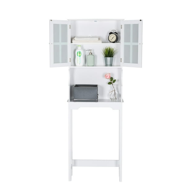 Kinbor Bathroom Shelf Over The Toilet Space Saver Cabinet