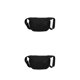 thumbnail image 2 of Qarigey Bolsas de mensajero Bolsa diagonal de tela Oxford Bolso de damas jóvenes Paquete de cinturón ajustable Forma de bola de Gran Negro 2Conjunto, 2 of 6
