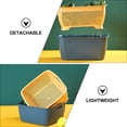 thumbnail image 3 of Raindrops Double Layer Vegetable Washing Basket with PP Material Ample Capacity Assorted Color Small Lightweight, 3 of 6