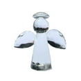 thumbnail image 4 of MasteelfCA Clear Glass Angel Adornment Angel Adornment Desktop Angel Shaped Decor, 4 of 7