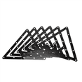 thumbnail image 2 of 12 Pcs Feuilles de Support Accessoires de Queue de Billard Triangle pour 8, 9, et 10 Balles, 2 of 7