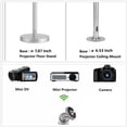 thumbnail image 5 of LANTWOO Projector Ttipod Floor Stand Holder with Adjustable Height to 47.2'', 5 of 7