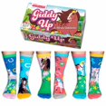 thumbnail image 2 of United Oddsocks calcetines para niños, 6 calcetines individuales - caja de regalo, calcetines con motivos Giddy Up 30,5-39, 2 of 4