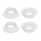 thumbnail image 1 of Rodamientos de manga con brida Uxcell, bujes de plástico de nailon, blancos 10x12.05x5mm 4Pcs, 1 of 5