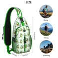 thumbnail image 5 of Crossbody Sling Backpack for Women Men Kawaii Avocado Shoulder Sling Crossbody Casual Chest Bag for Travel Sports Running Hiking, 5 of 6
