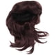 thumbnail image 2 of Women Hair Wigs Natural Wave Dark Brown Side Parting with Bangs, 2 of 5