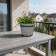 thumbnail image 5 of Maceta de Plástico con Efecto Madera y Bandeja Base – Contenedor Decorativo para Plantas de Interior y Exterior, Ideal para La Decoración Del Hogar y La Jardinería., 5 of 6