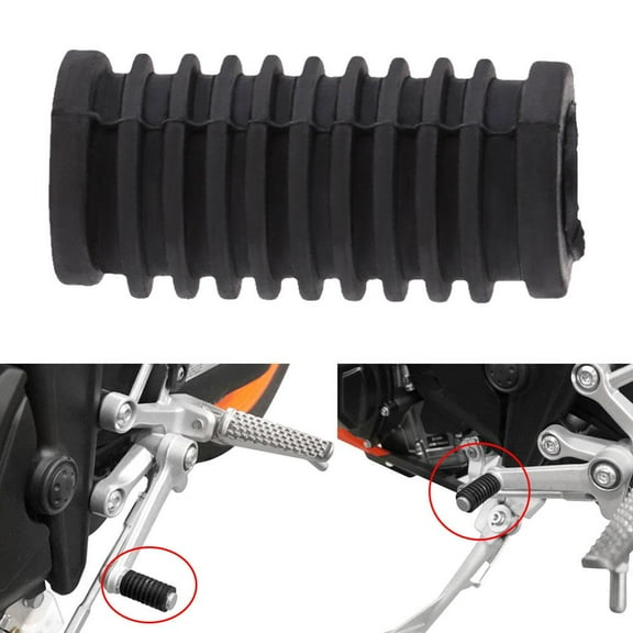 QHUDLV Gear Shifter Peg Cover,Motorcycle Pedal Protection,Anti Slip Rubber Pad