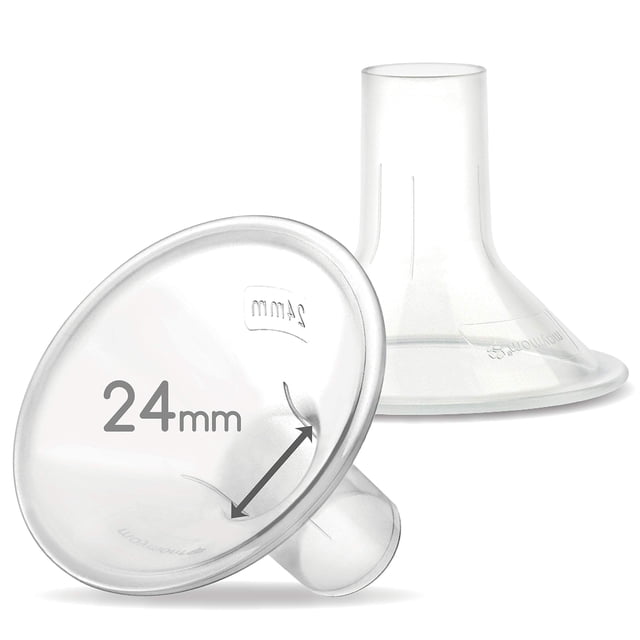 Breastshield Maymom MyFit, 24 mm, diseño de dos piezas, 2 unidades