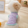thumbnail image 4 of Chaleco refrescante para perros, de primavera y verano, fino, transpirable y con patas de perro, con un bonito oso de peluche, camiseta sin mangas para gato, 4 of 5
