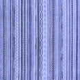 thumbnail image 1 of Ahgly Company Indoor Square Southwestern Blue Country Area Rugs, 3' Square, 1 of 4