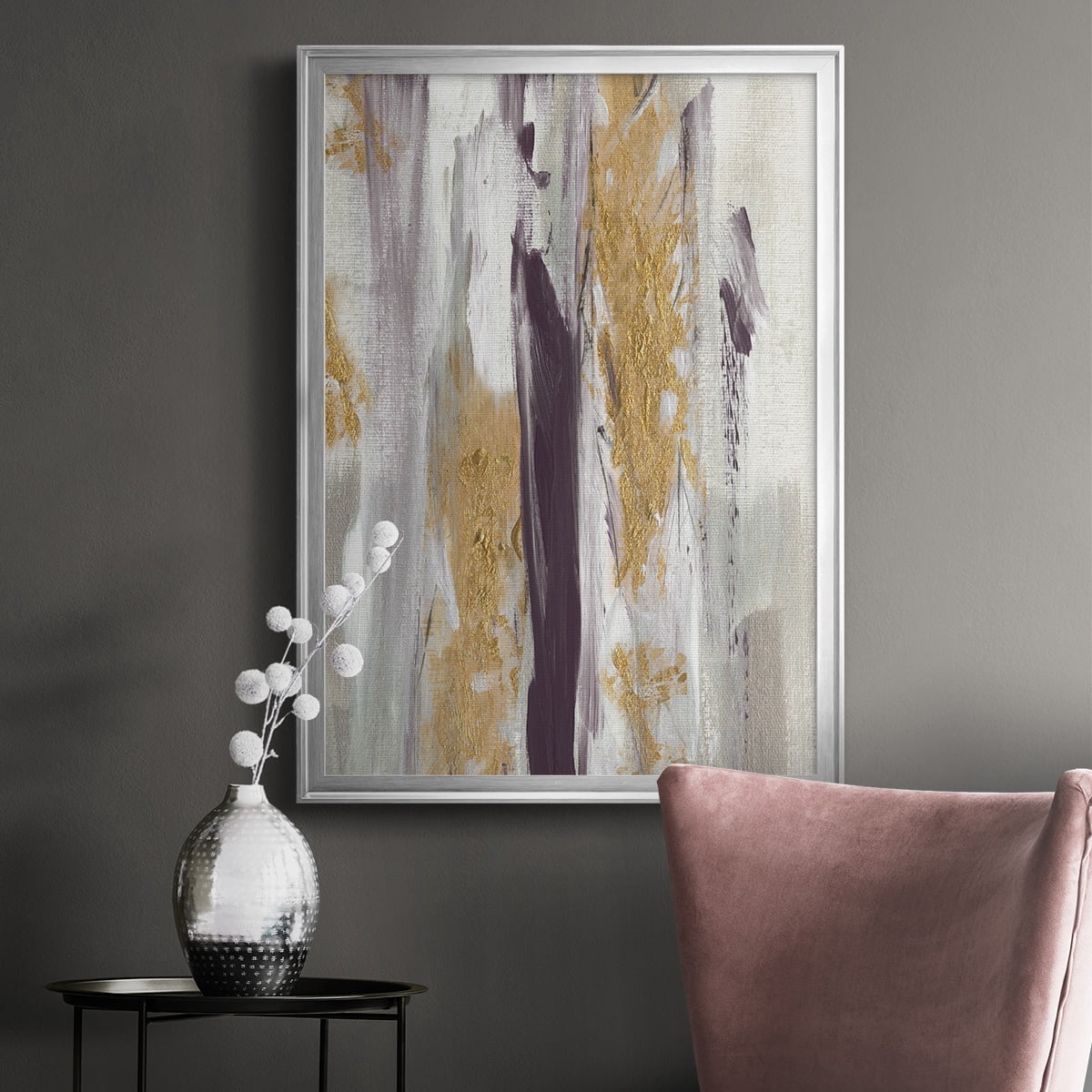 Tumultuous Amethyst II Premium Framed Print - Ready to Hang